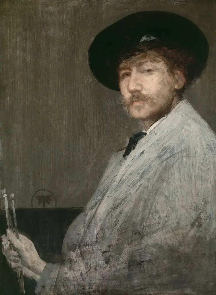 Arrangement in Gray: Portrait of the Painter