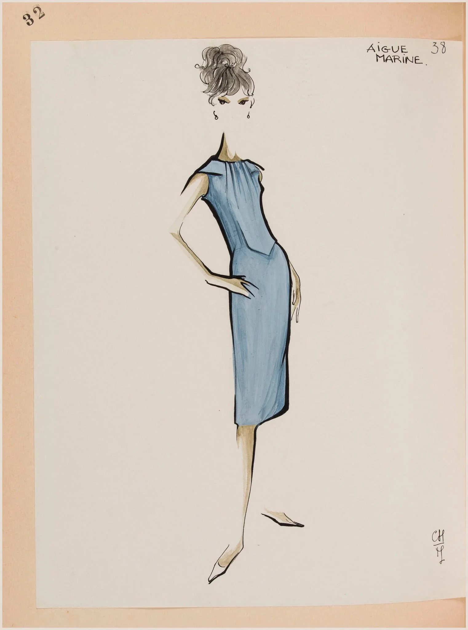 Aigue-marine, by Carven, 1963