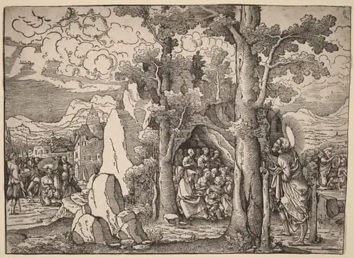 Saint John the Baptist Preaching