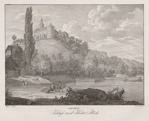 Syrmien, Schloss und Kloster Illock
