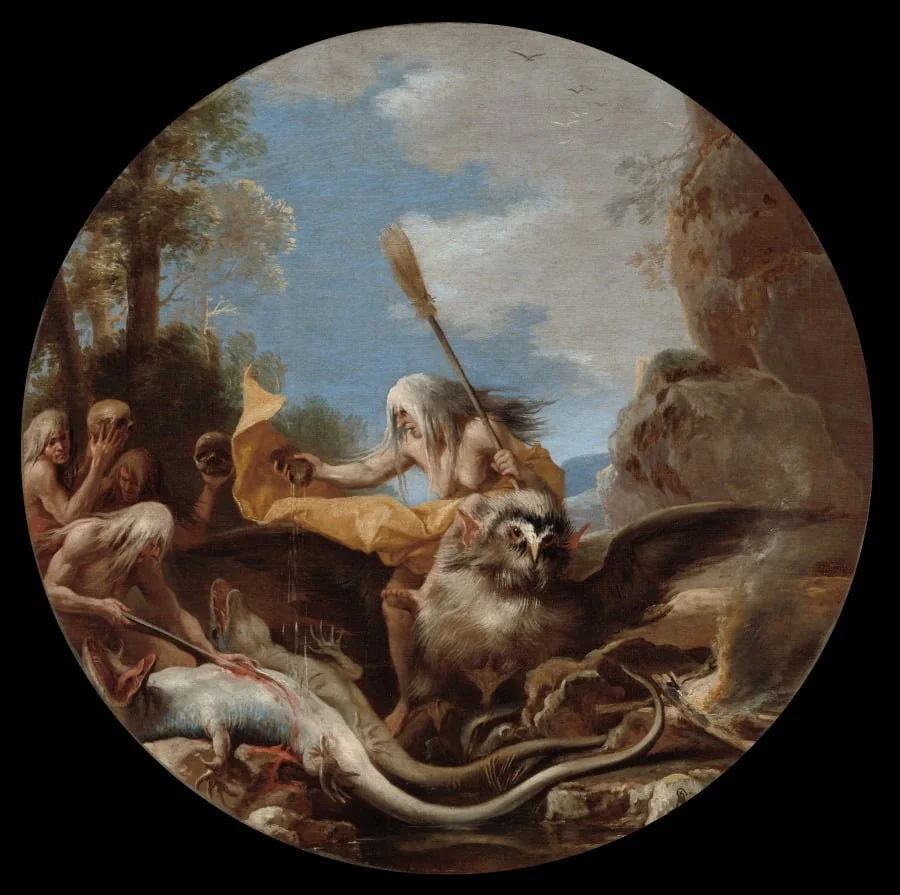 Scenes of Witchcraft: Day, by Salvator Rosa, unspecified, 1647