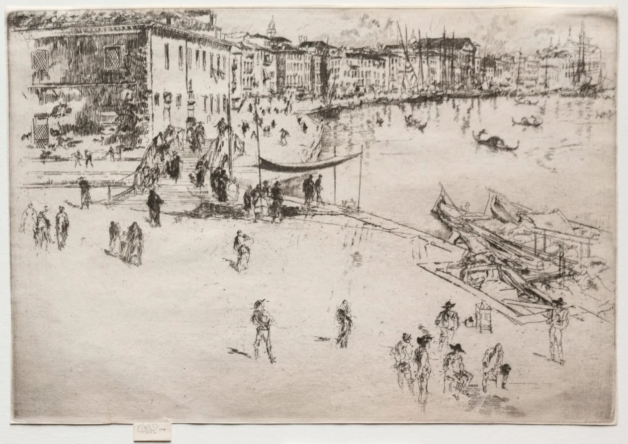 The Riva, No. 2, by James McNeill Whistler, 1886