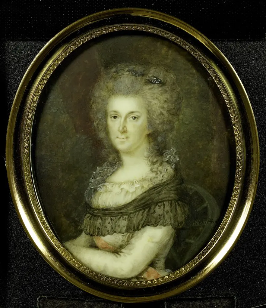 Portrait of Wilhelmina van Pruisen (1751-1820)
