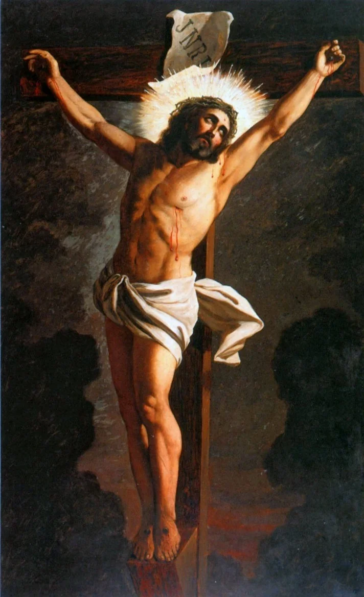 Crucifixion, by José Ferraz de Almeida Júnior, oil, 1895