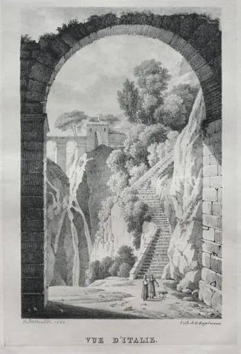 Vue d'Italie