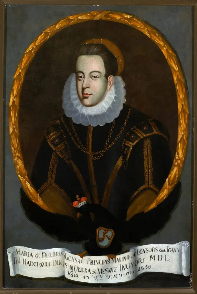 Portrait of Maria Hippolita née Gonzaga (1534–?) Radziwiłł ?
