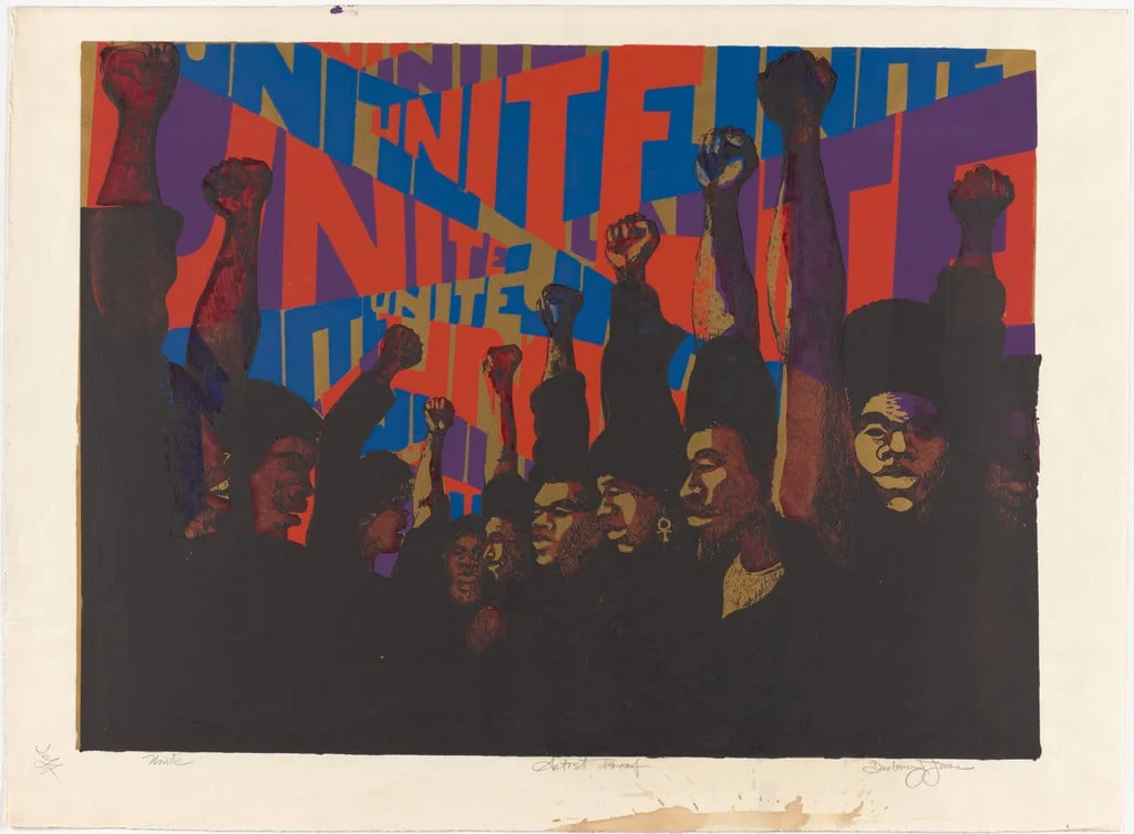 Untitled, by Barbara Jones-Hogu, ink, 1969