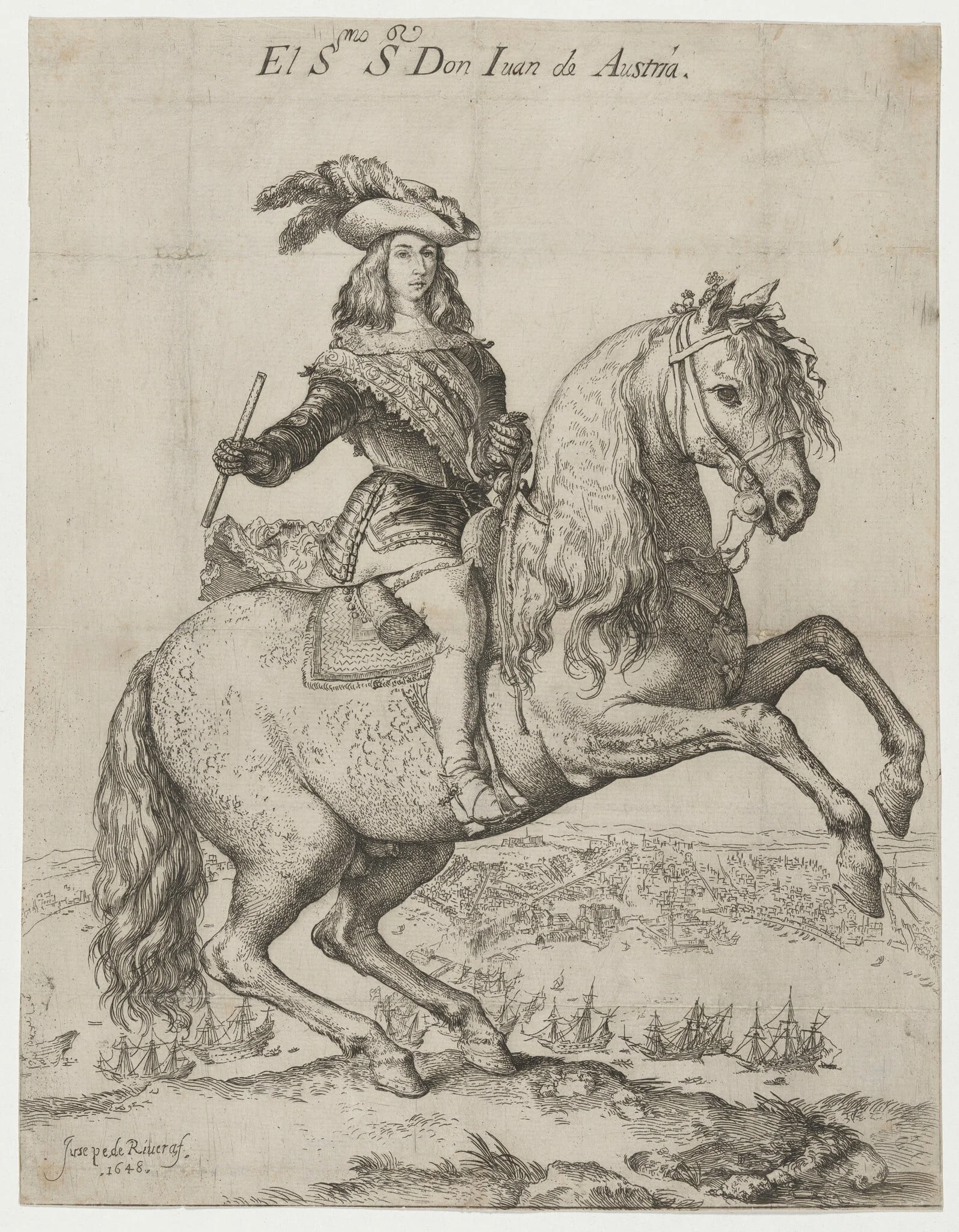 Equestrian Portrait of Don Juan de Austria