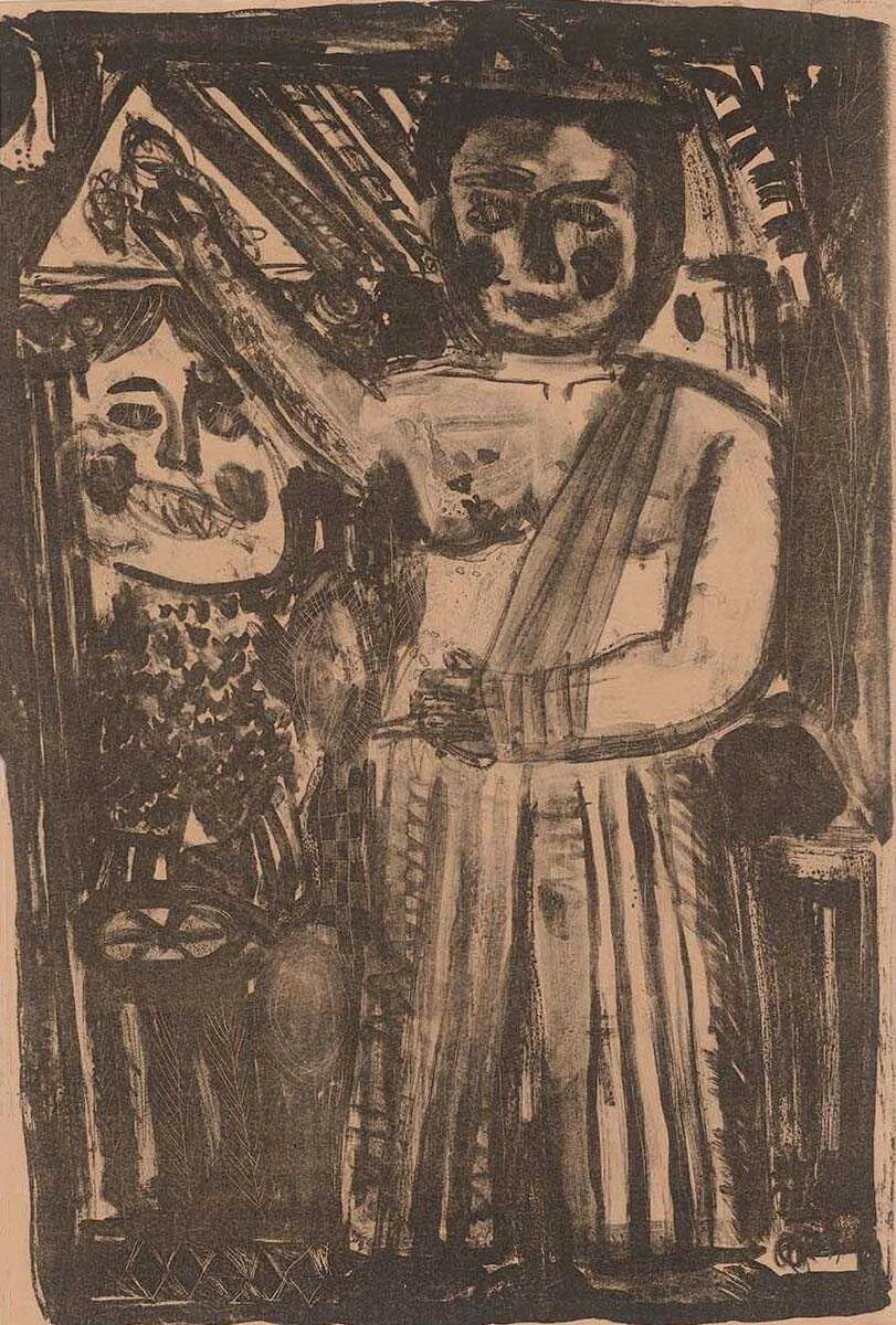 Χωρίς τίτλο, by Alekos Fassianos, 1962