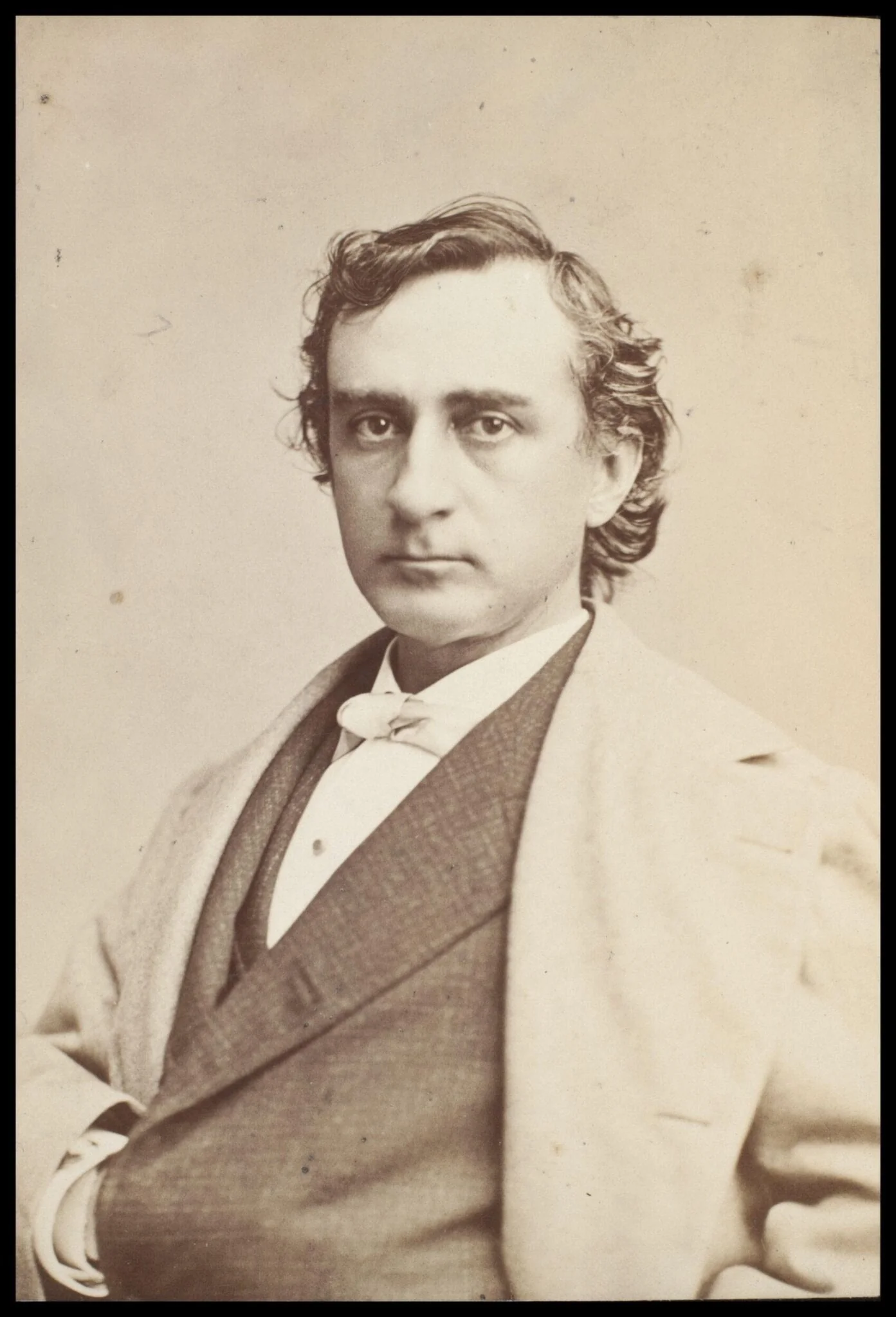 Guy Little Theatrical Photograph, by George Rockwood, photographic, 1850