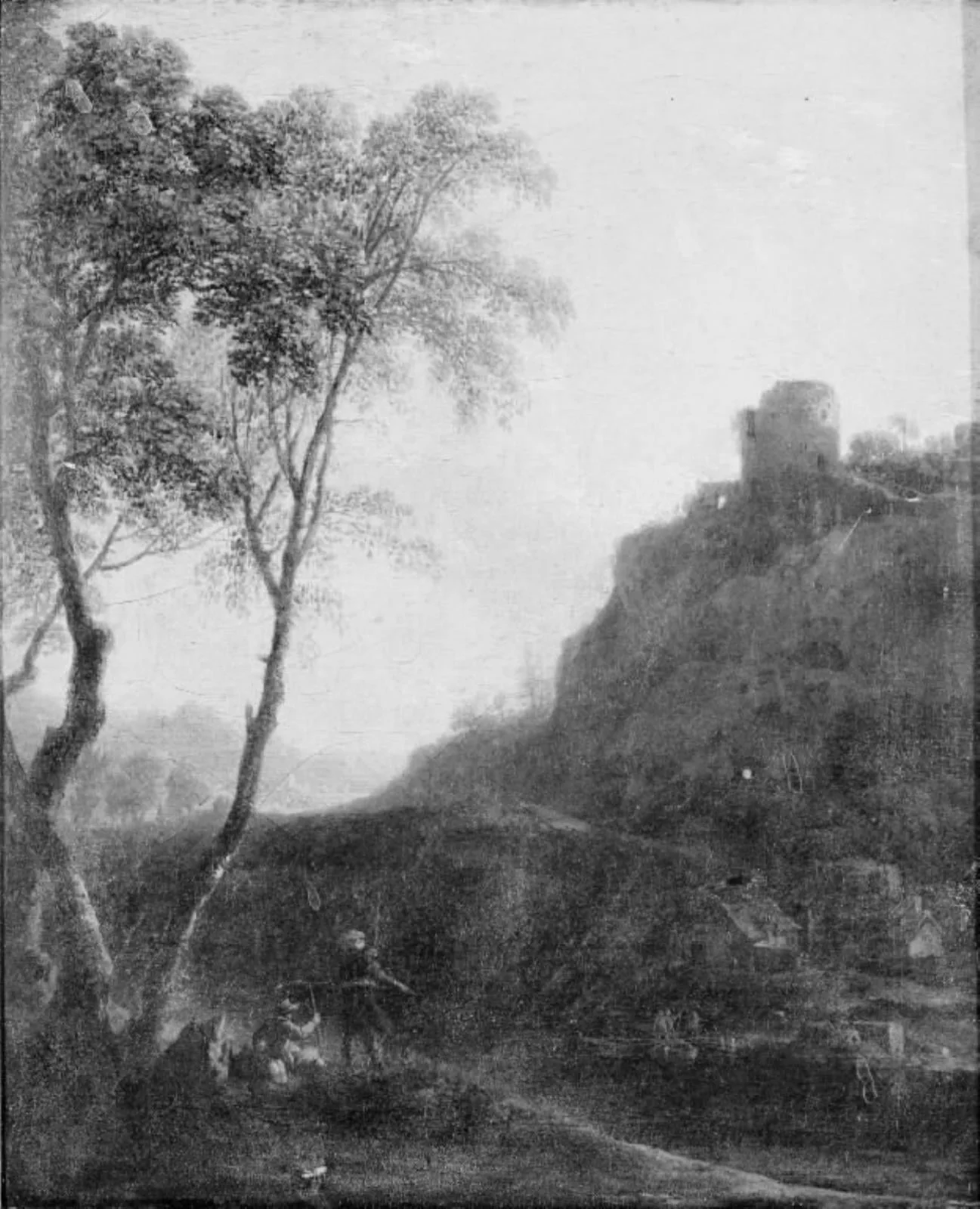 Landscape, by Unknown, unspecified, 1650