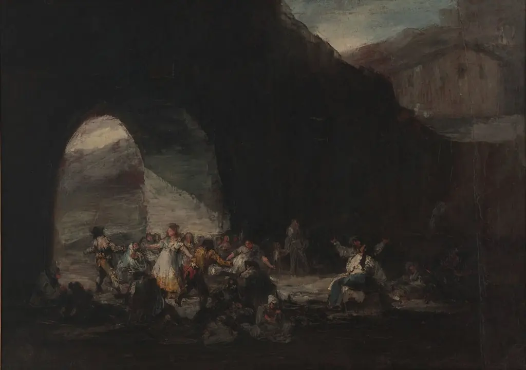 Popular Party Under a Bridge or Popular Dance