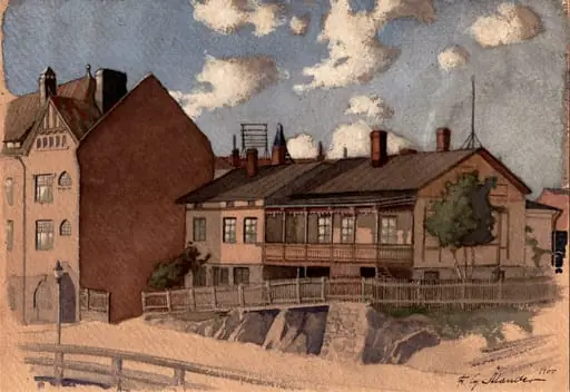 Eläintarhantie 1  ("Bobrikoffin koulu")