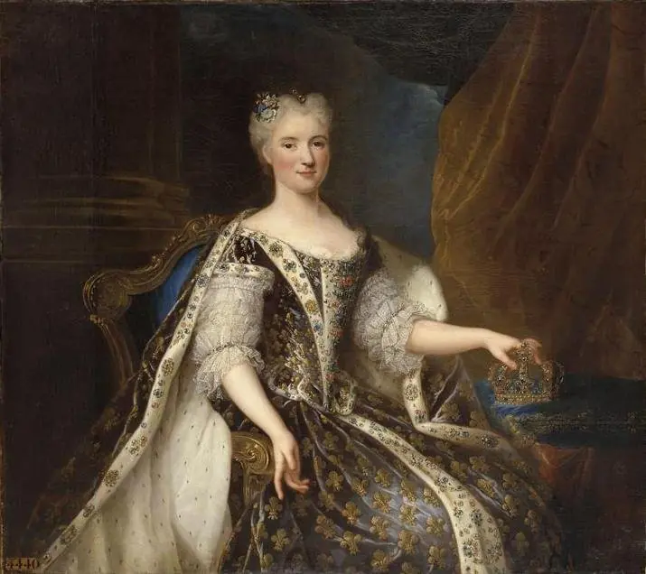 Porträt der Marie Leszczyńska (1703-1768)