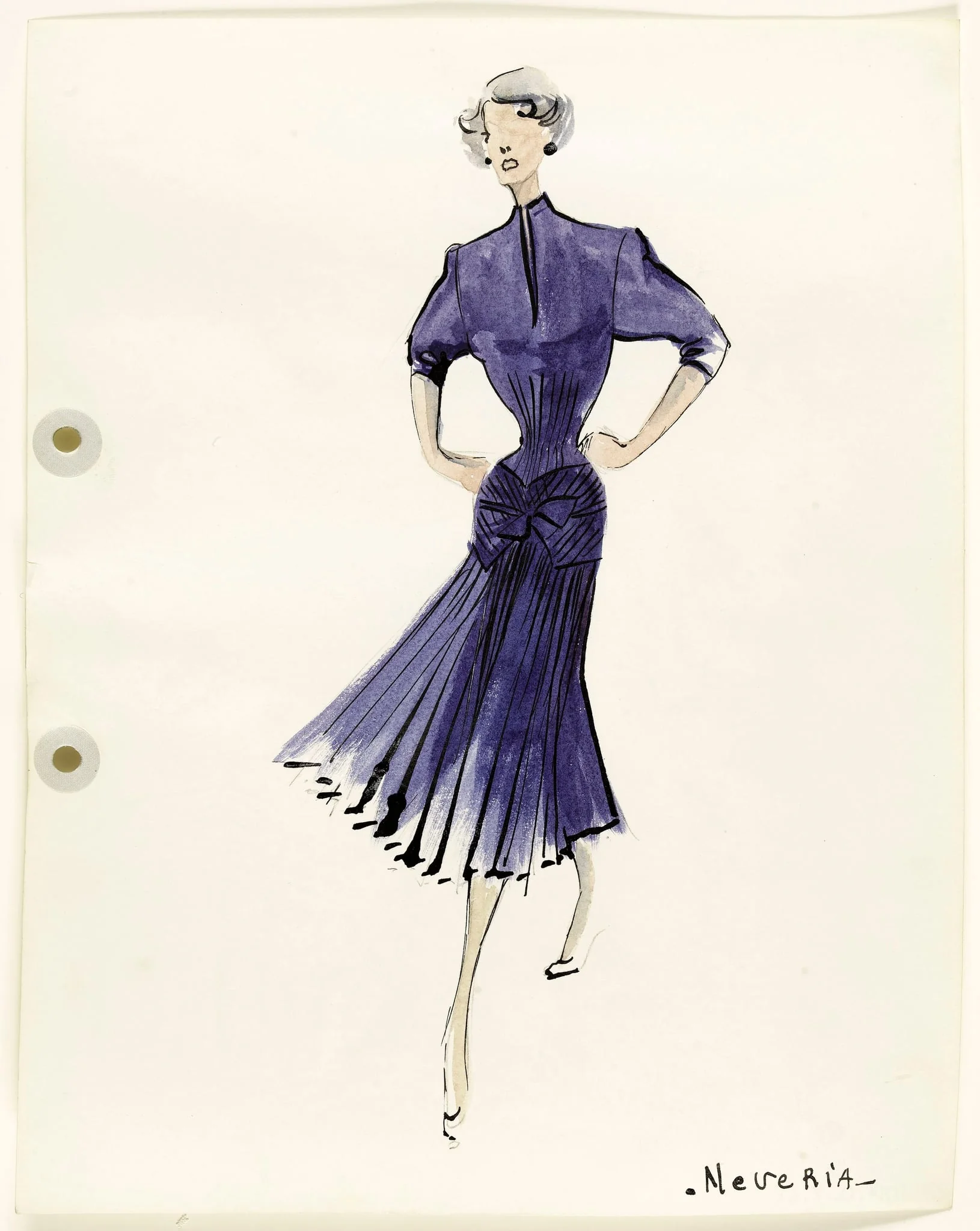 'Neveria', by Marie-Louise Carven, 1951