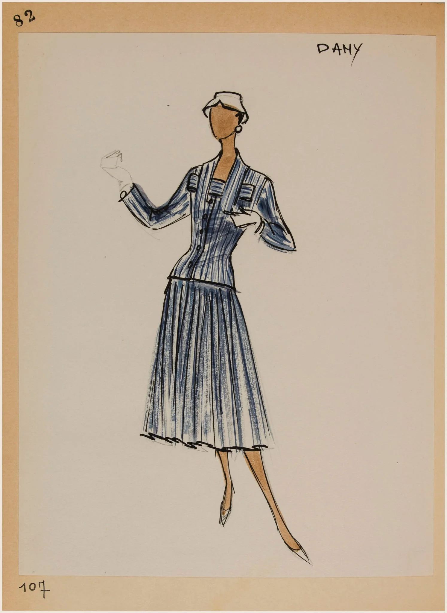 Dany, by Carven, 1956