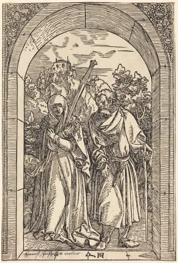 Mater Dolorosa and Saint Joseph