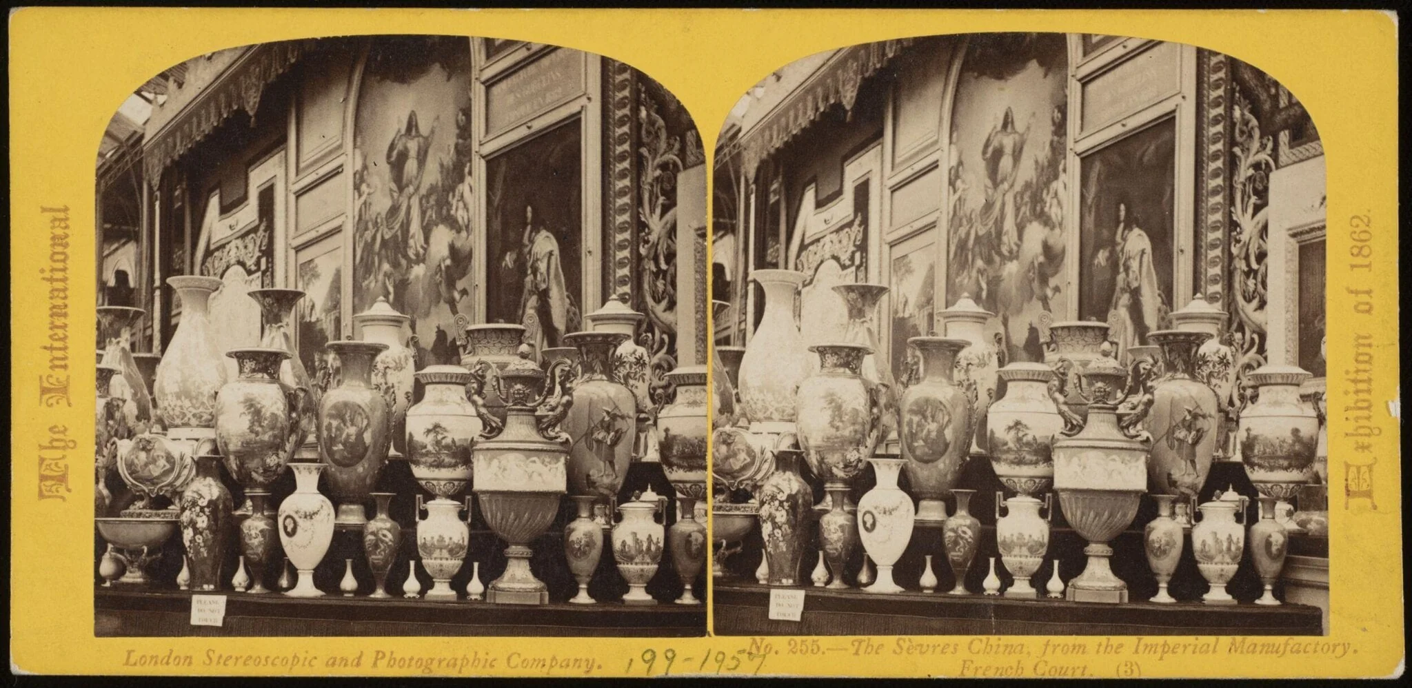 The Sevres China, from the Imperial Manufactory in the French Court, by William England, photographic, 1862