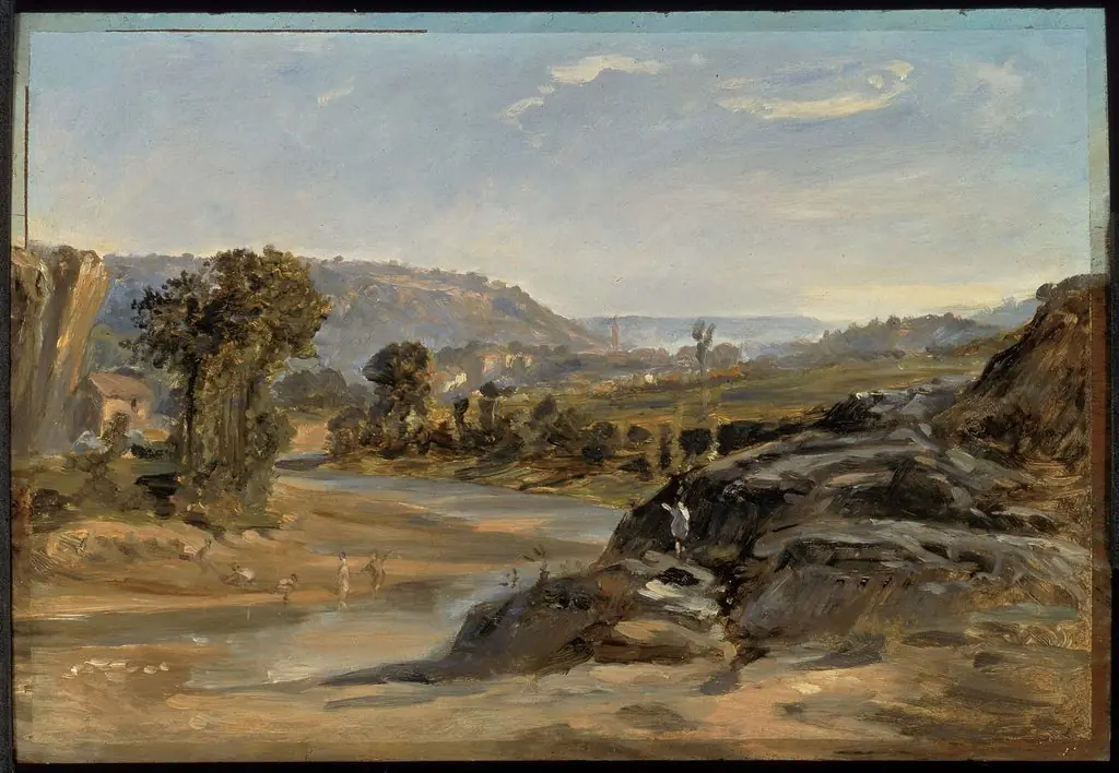 Landscape in the South of France