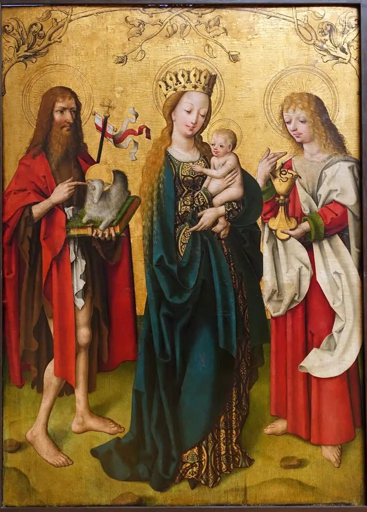 Virgin and Child between Sts. John the Baptist and John the Evangelist
