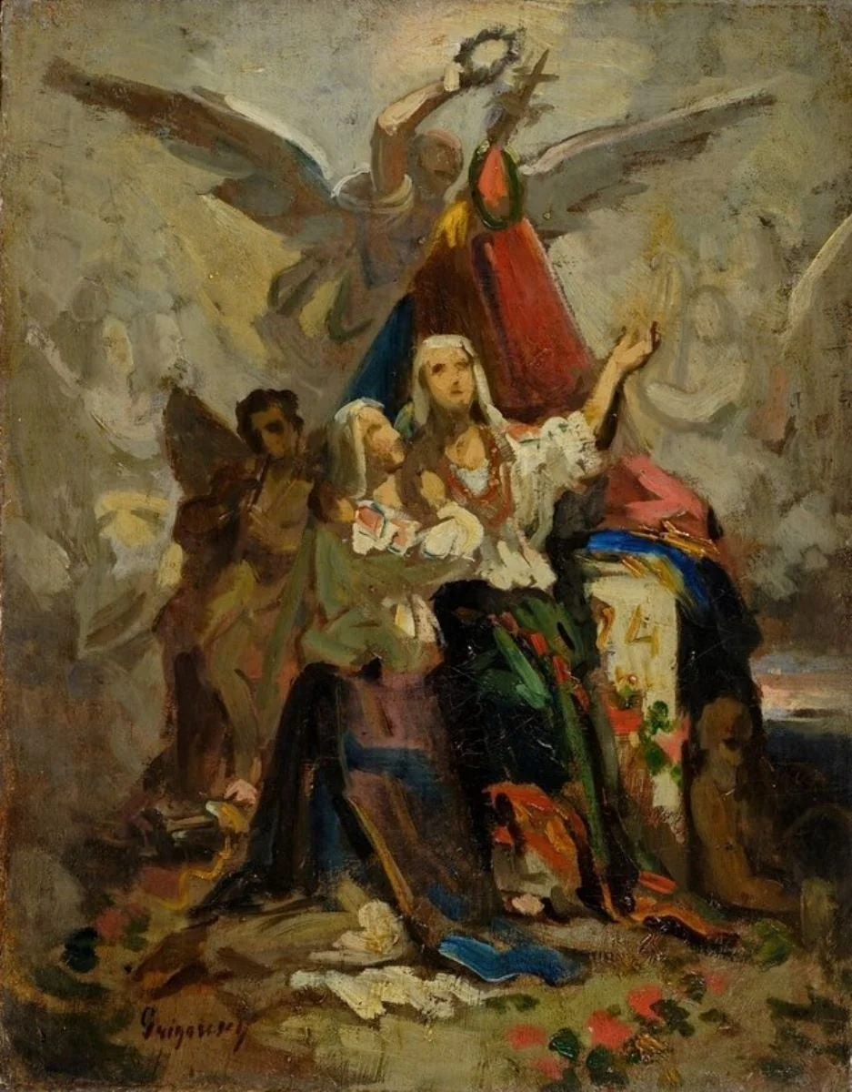 Unirea Principatelor, by Nicolae Grigorescu, 1867