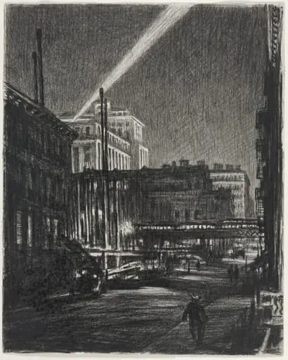 New York Night (recto)