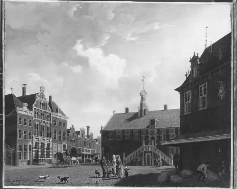 Der Marktplatz von Hoorn