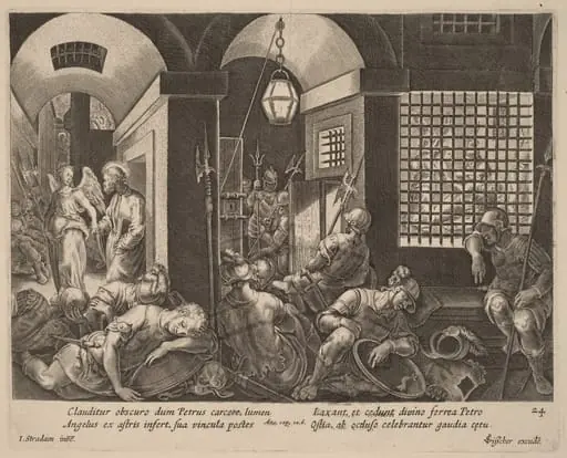 Saint Peter Delivered from Prison by an Angel