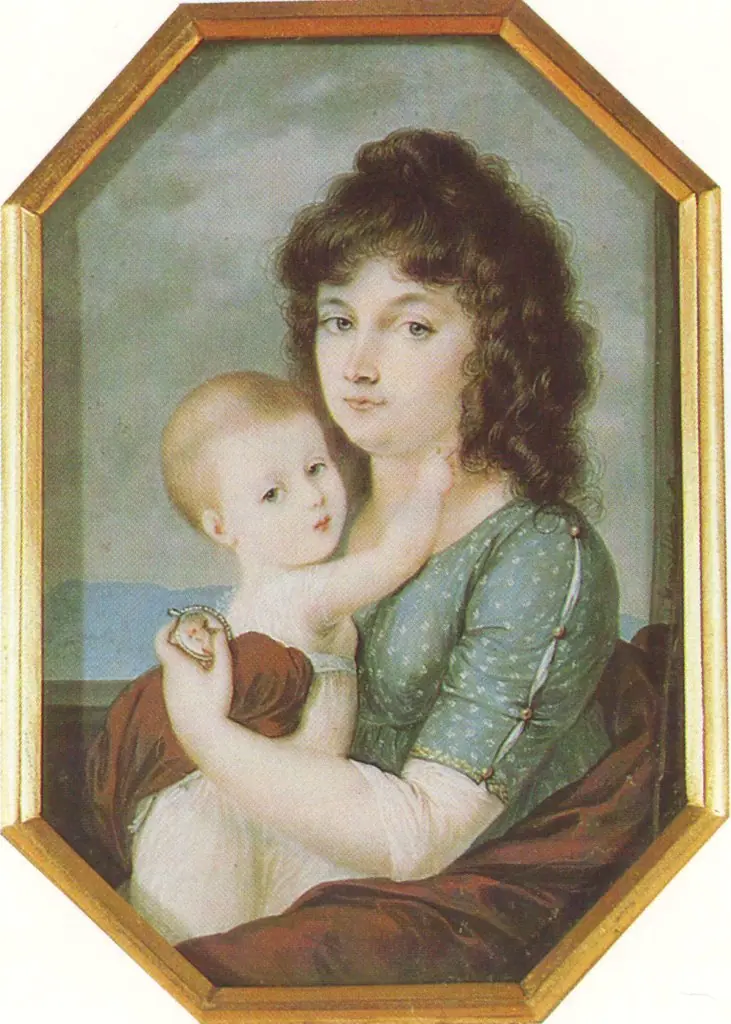 Portrait of Maria Naryshkina