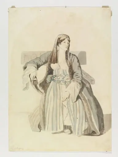 Une Demoiselle Grecque de Livadie