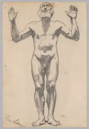 Nude Study of an Old Man