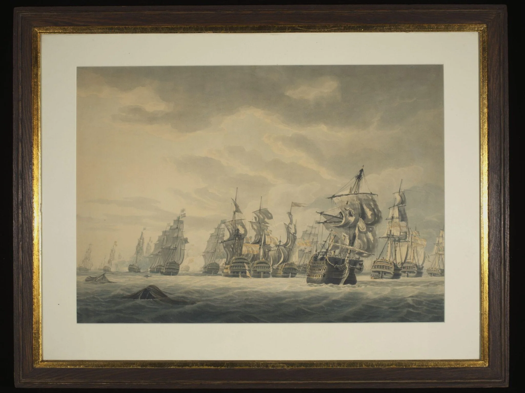 Battle of Cape St. Vincent, Commodore Nelson capturing the San Nicholas and San Josef