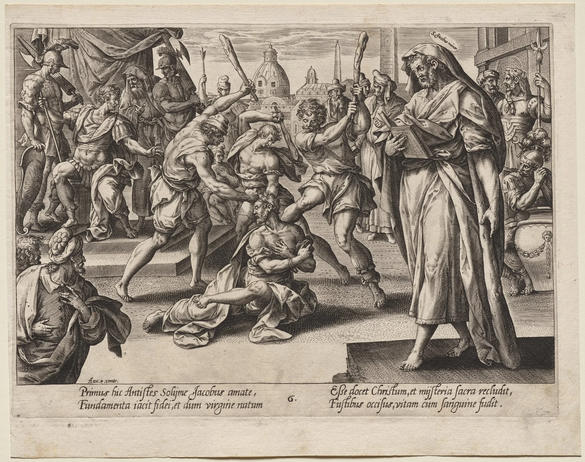 St. James the Less, by Hendrik Goltzius, 1578