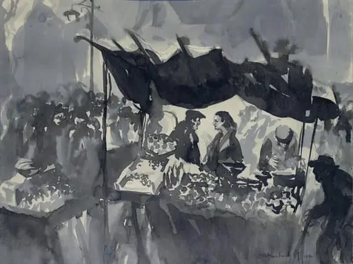 Market at Kingsland Road