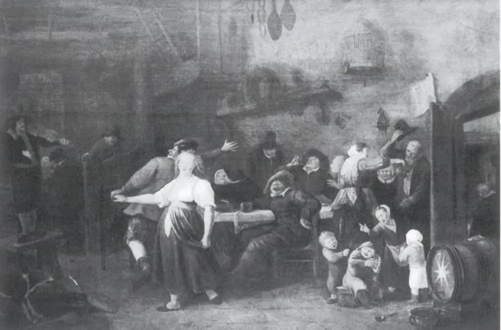 Interior with a Merry Company