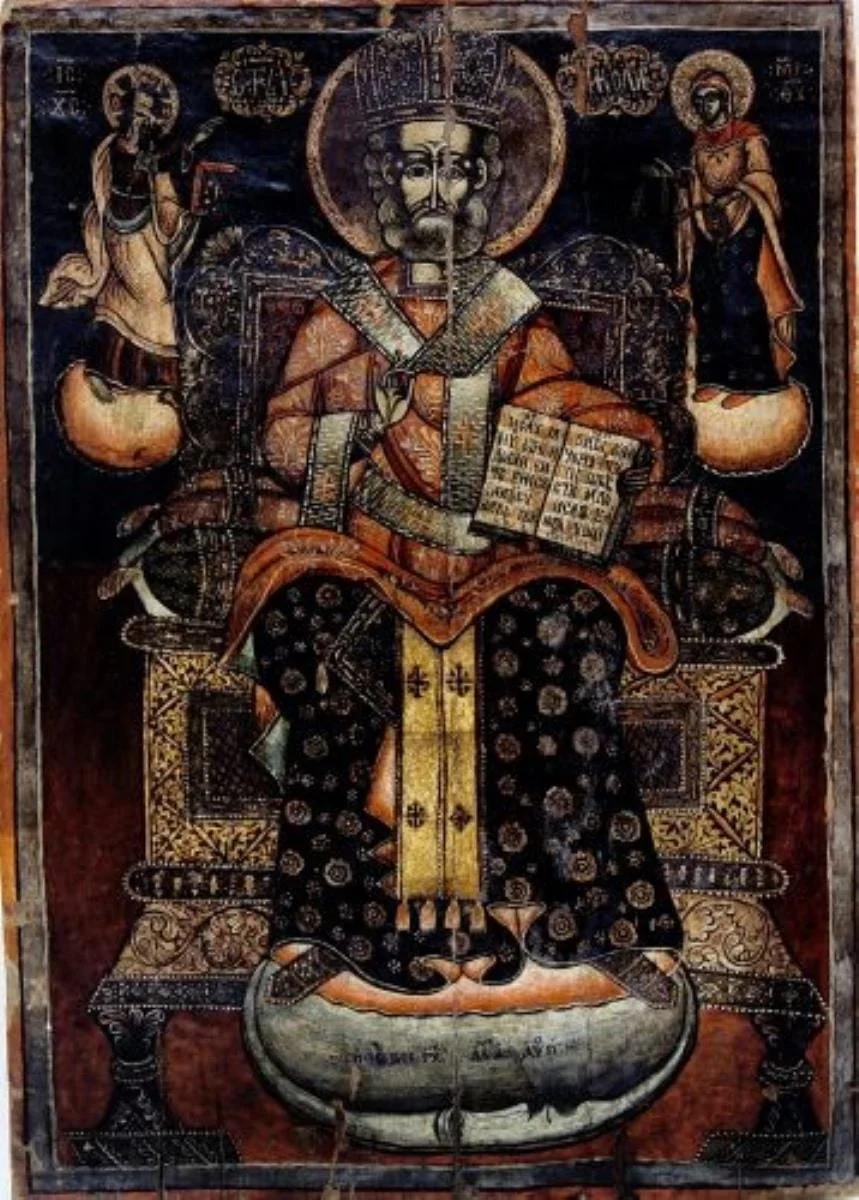 Sfântul Ierarh Nicolae, by Unknown, 1789