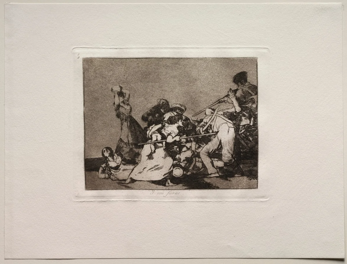 The Horrors of War:  And They are Like Wild Beasts, by Francisco Goya, 1815