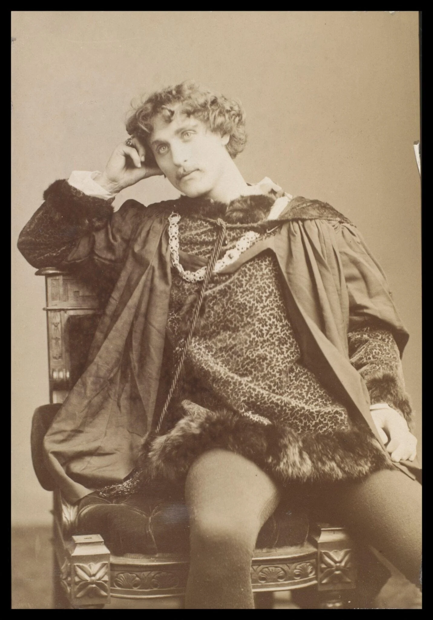 Guy Little Theatrical Photograph, by Byrne & Co, photographic, 1850
