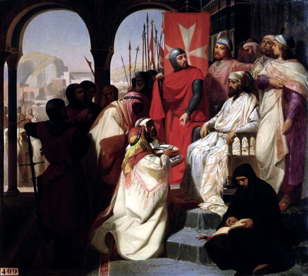 Knights of the Order of St. John of Jerusalem Restoring Religion in Armenia in 1347