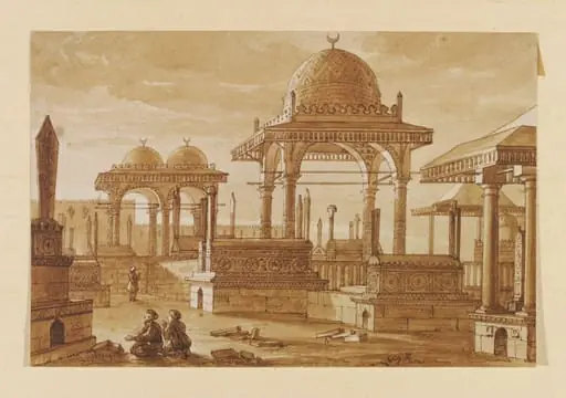 Part of the City of Tombs at Cairo