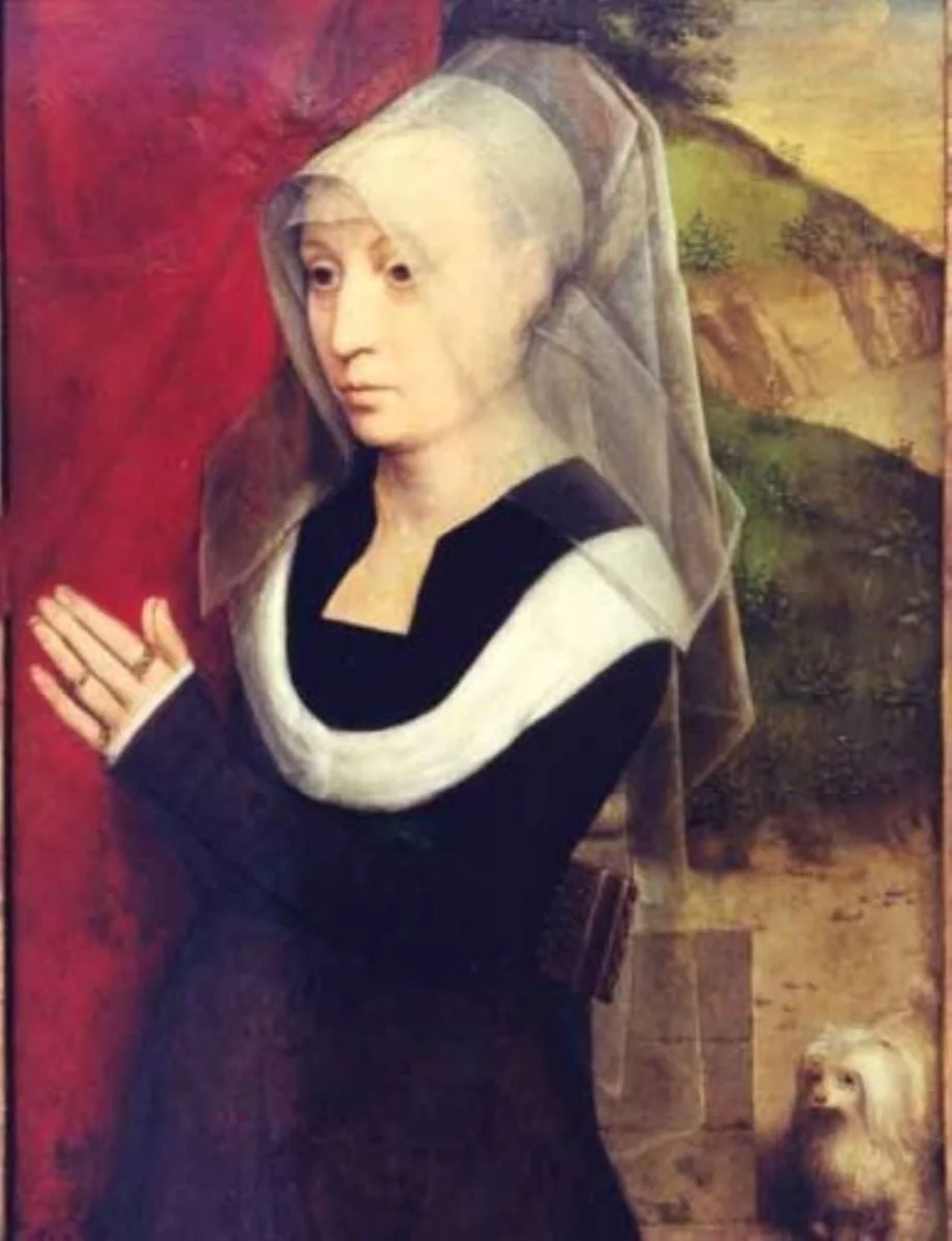 Portret de donatoare, by Hans Memling, unspecified