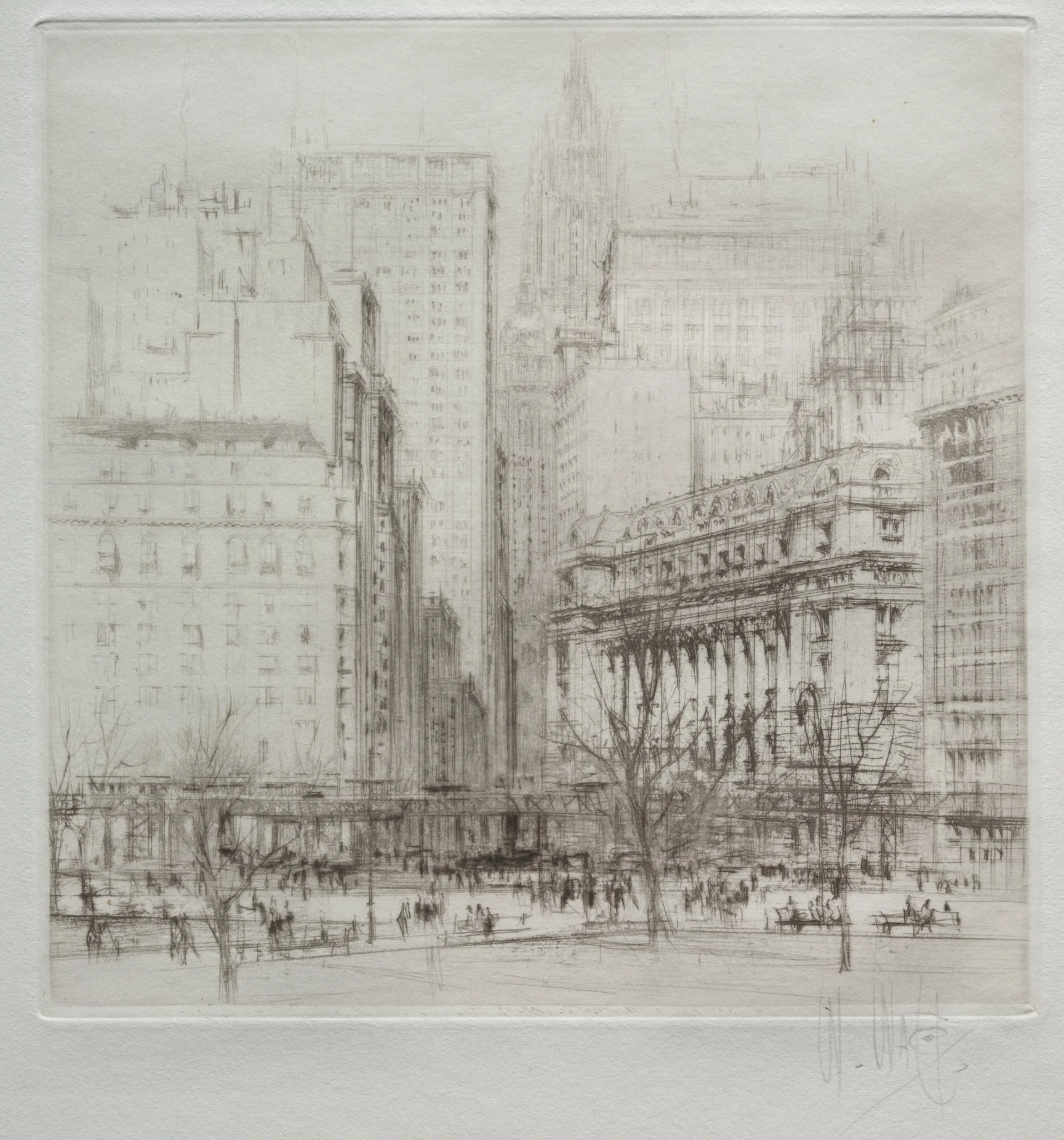 New York City:  Battery Place