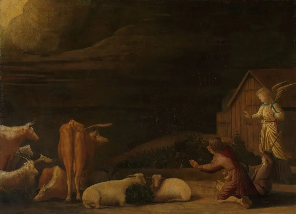 The annunciation to the shepherds
