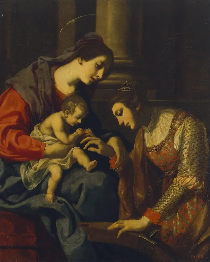 Mystic Marriage of St Catherine