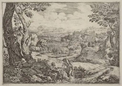 Two Men in Conversation