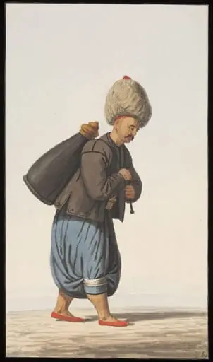 A Serbetci, or drinks seller[?]