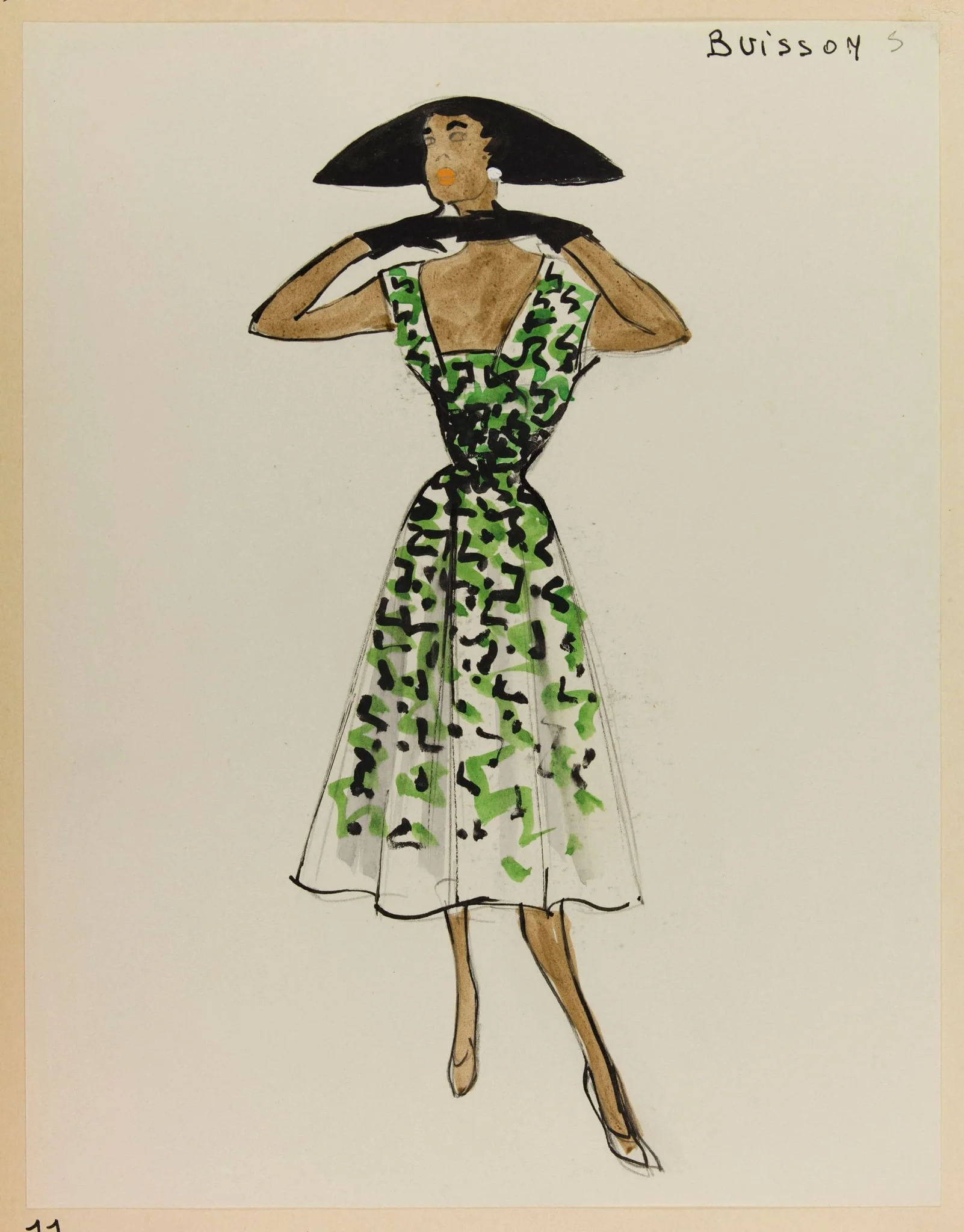 Buisson, by Marie-Louise Carven, 1953