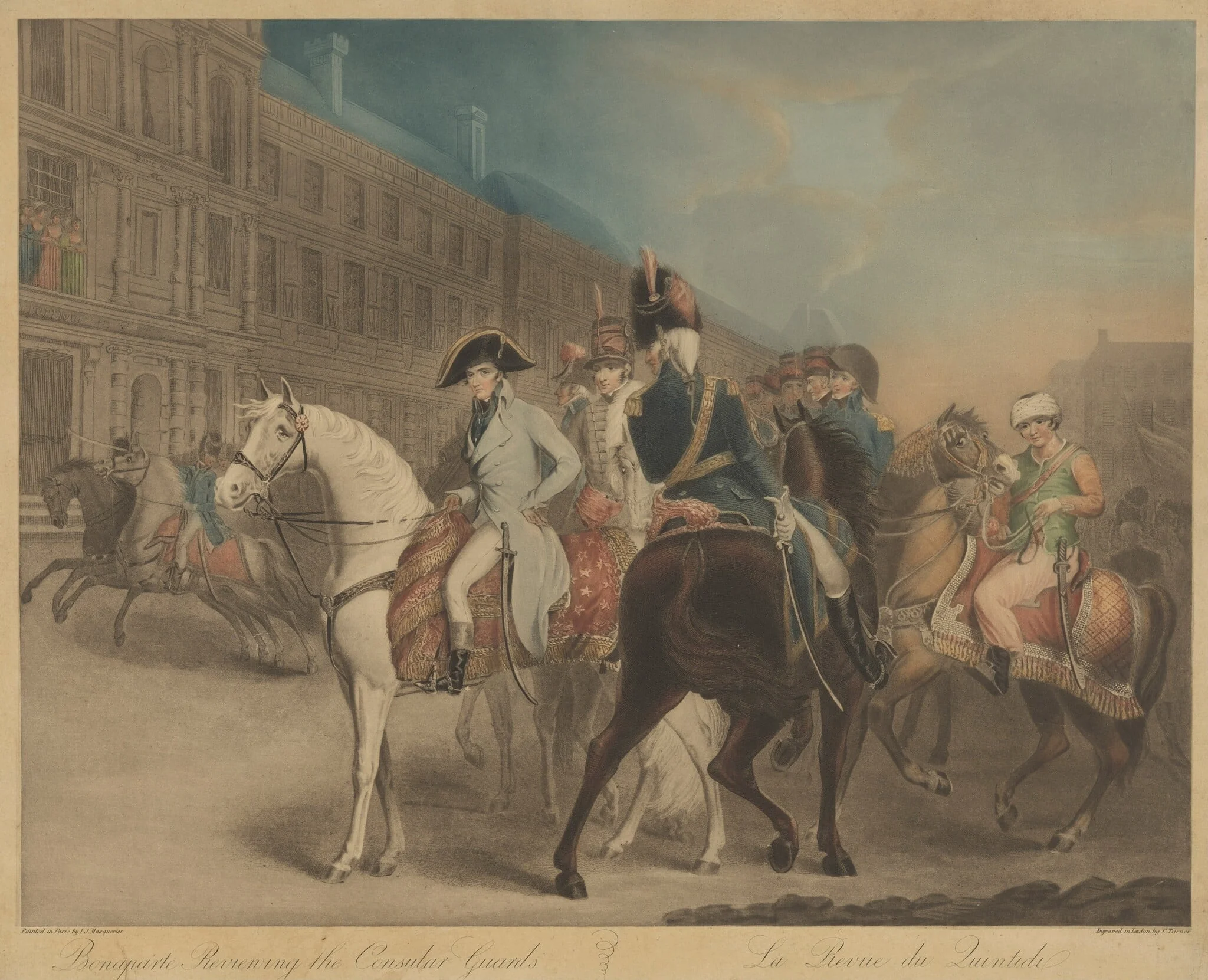 Bonaparte Reviewing the Consular Guard (La Revue du Quintidi)