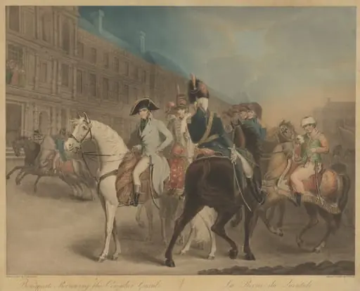 Bonaparte Reviewing the Consular Guard (La Revue du Quintidi)