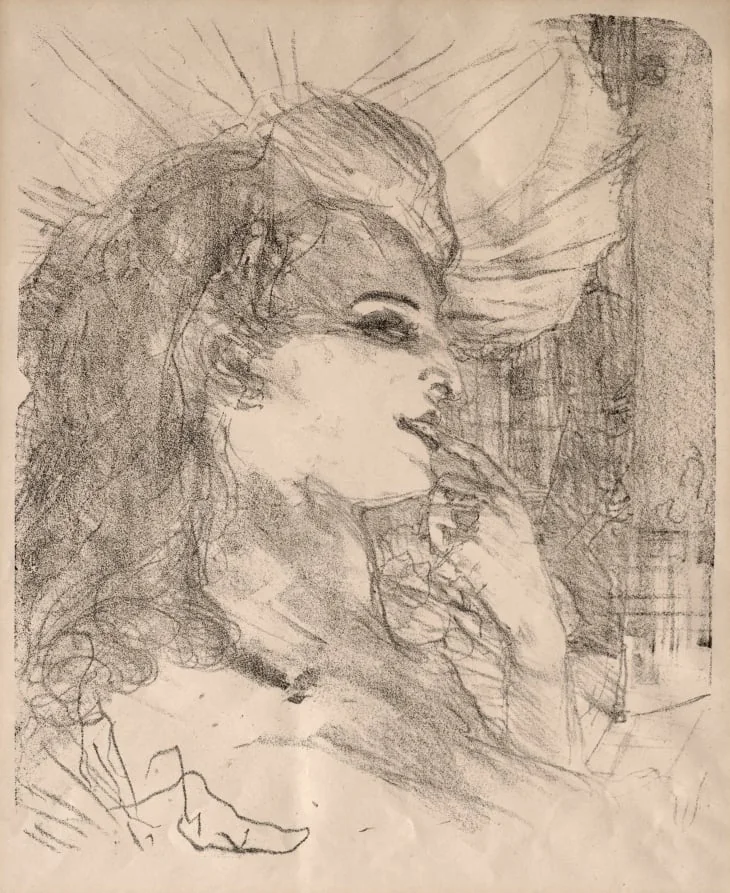 Portraits of Actors and Actresses: Thirteen Lithographs: Anna Held